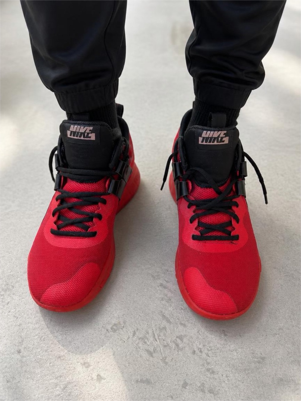Nike Red and Black Performance Trainers